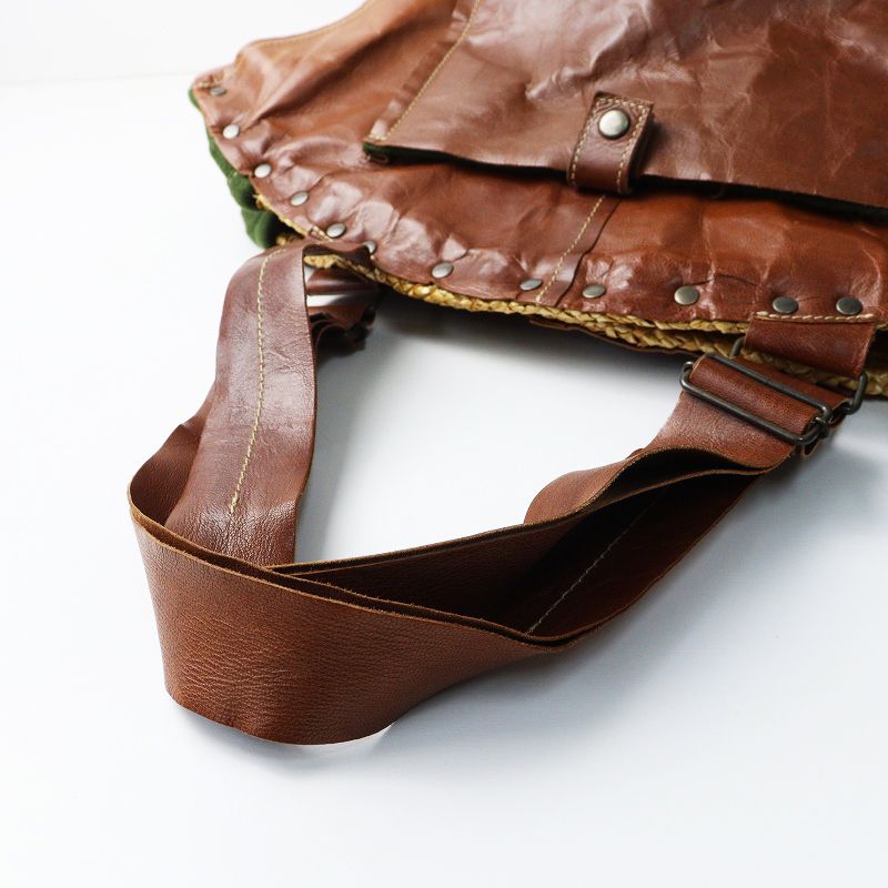 エバゴス　ebagos レザーワンハンドル エバゴス ワンハンドルバッグ