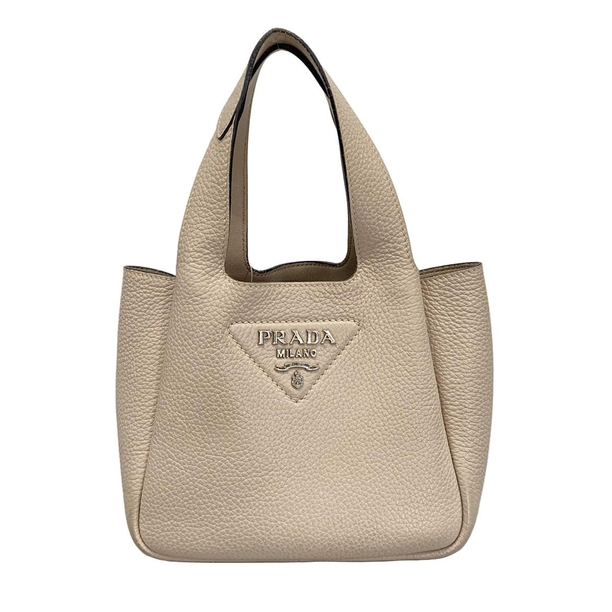 PRADA(プラダ) トートバッグ レザー ミニハンドバッグ 1BA349 ピンク