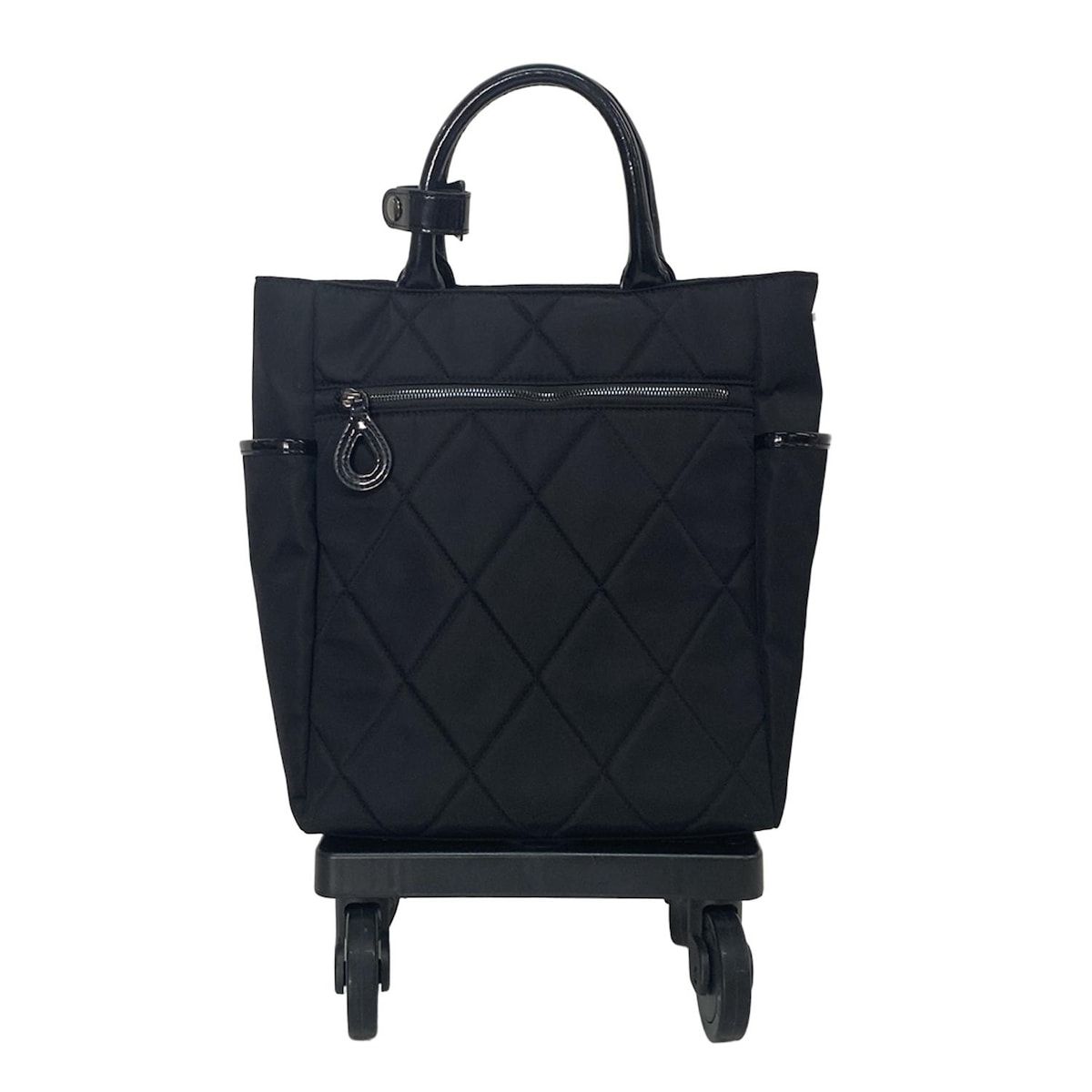 SWANY(スワニー) キャリーバッグ - 黒 キルティング/アウトフレーム