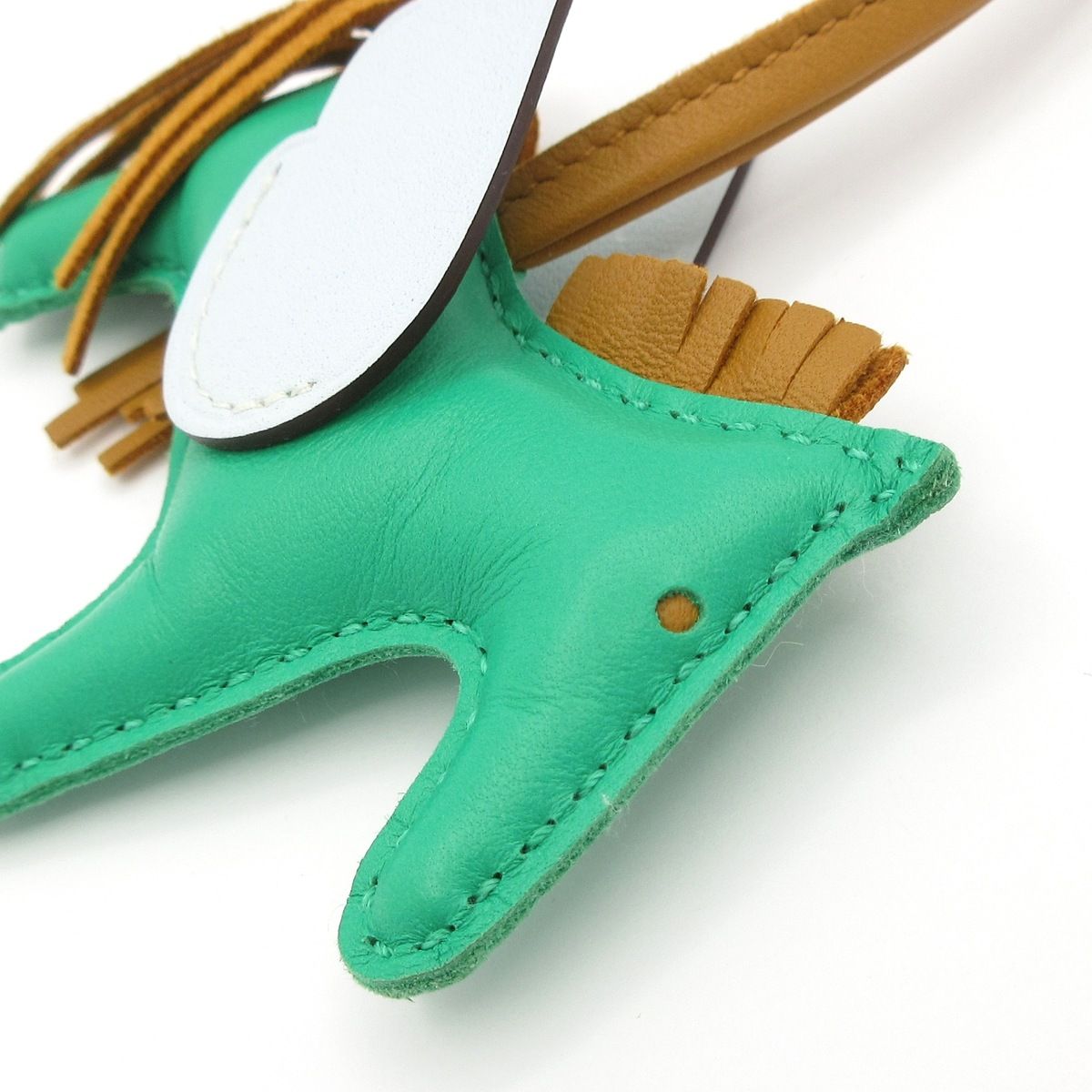 HERMES(エルメス) キーホルダー(チャーム)美品 ロデオチャームペガサス