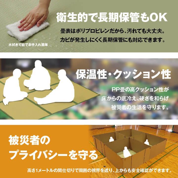 その他 カーペット 防災間仕切りセット 200×200cm