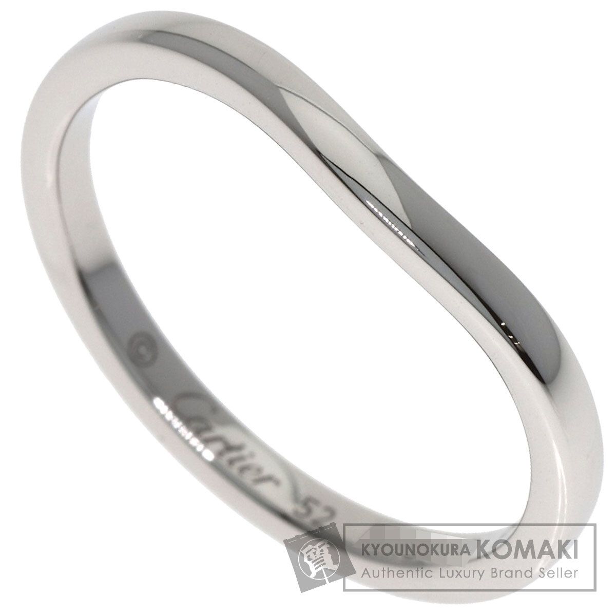 ★【本日まで】Cartier バレリーナ Pt950 12号52 ダイヤ CARTIER カルティエ バレリーナ #52 リング・指輪 PT950 レディース