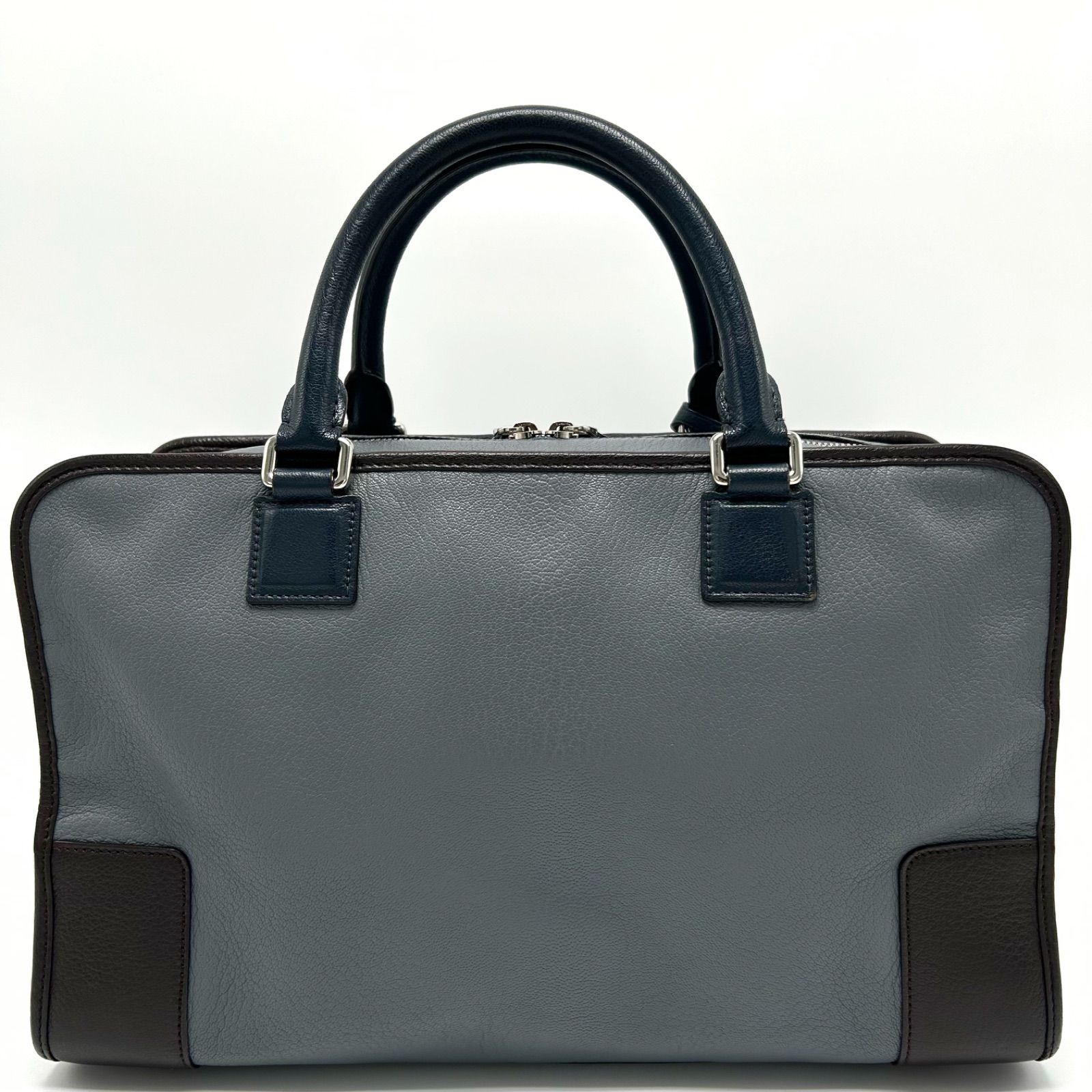 美品 LOEWE ロエベ アマソナ36 アナグラム ミニ ボストンバッグ ハンド