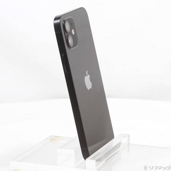 スマートフォン・携帯電話 〔品〕 iPhone12 64GB ブラック MGHN3J／A