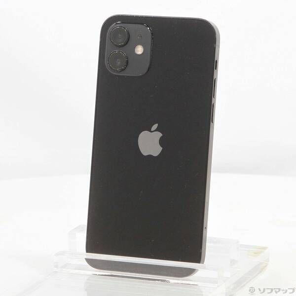 スマートフォン・携帯電話 〔品〕 iPhone12 64GB ブラック MGHN3J／A