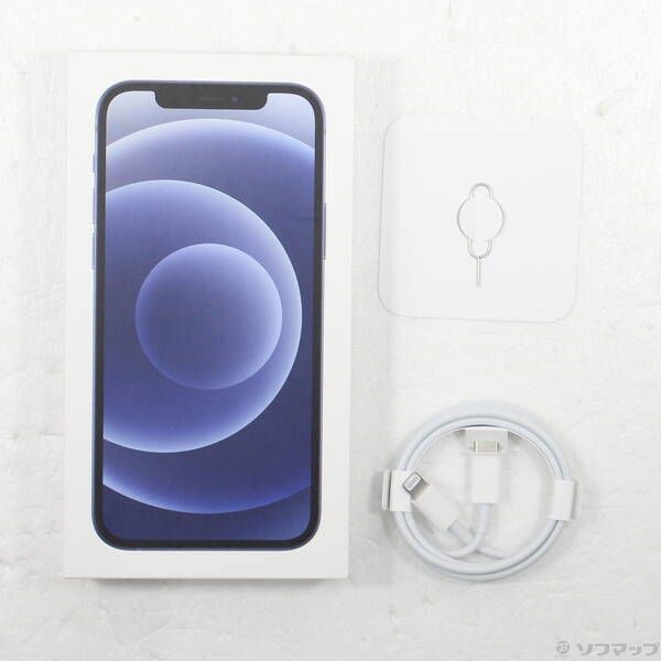 スマートフォン・携帯電話 〔品〕 iPhone12 64GB ブラック MGHN3J／A