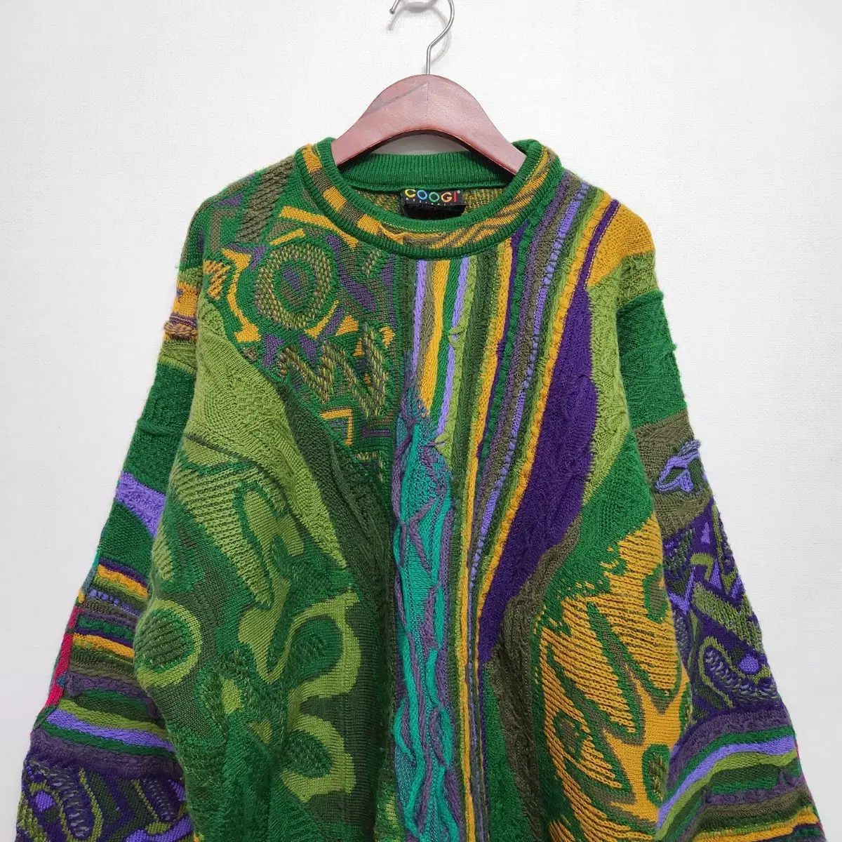 クージー COOGI マルチ カラー ウール ニット - メルカリ