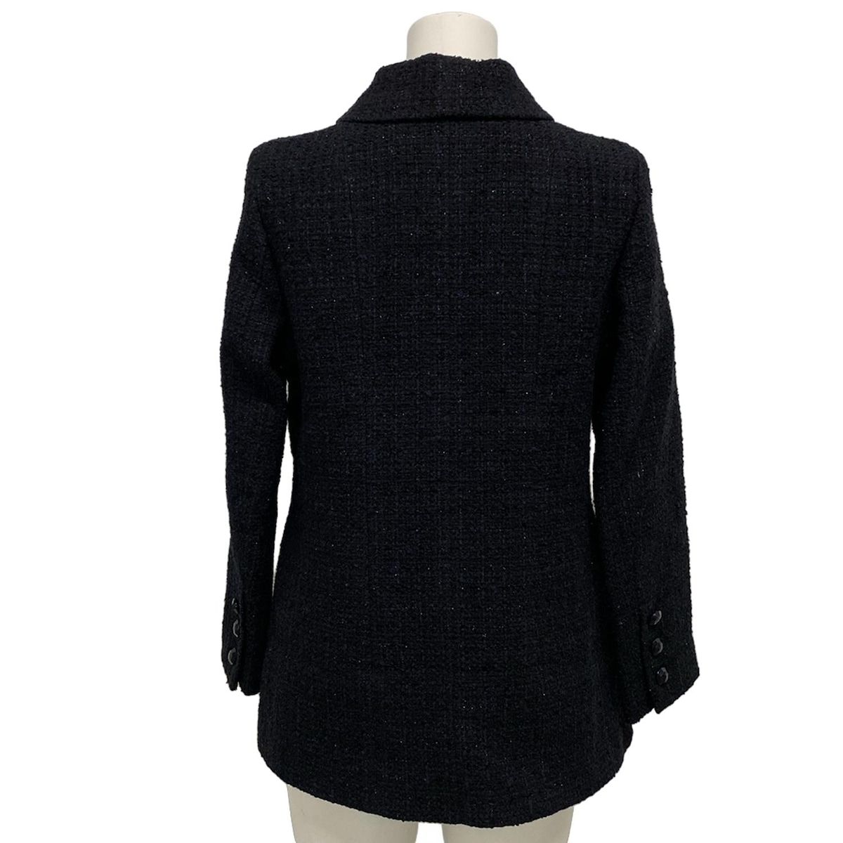 CHANEL(シャネル) ジャケット サイズ38 M レディース美品 - P64019 黒