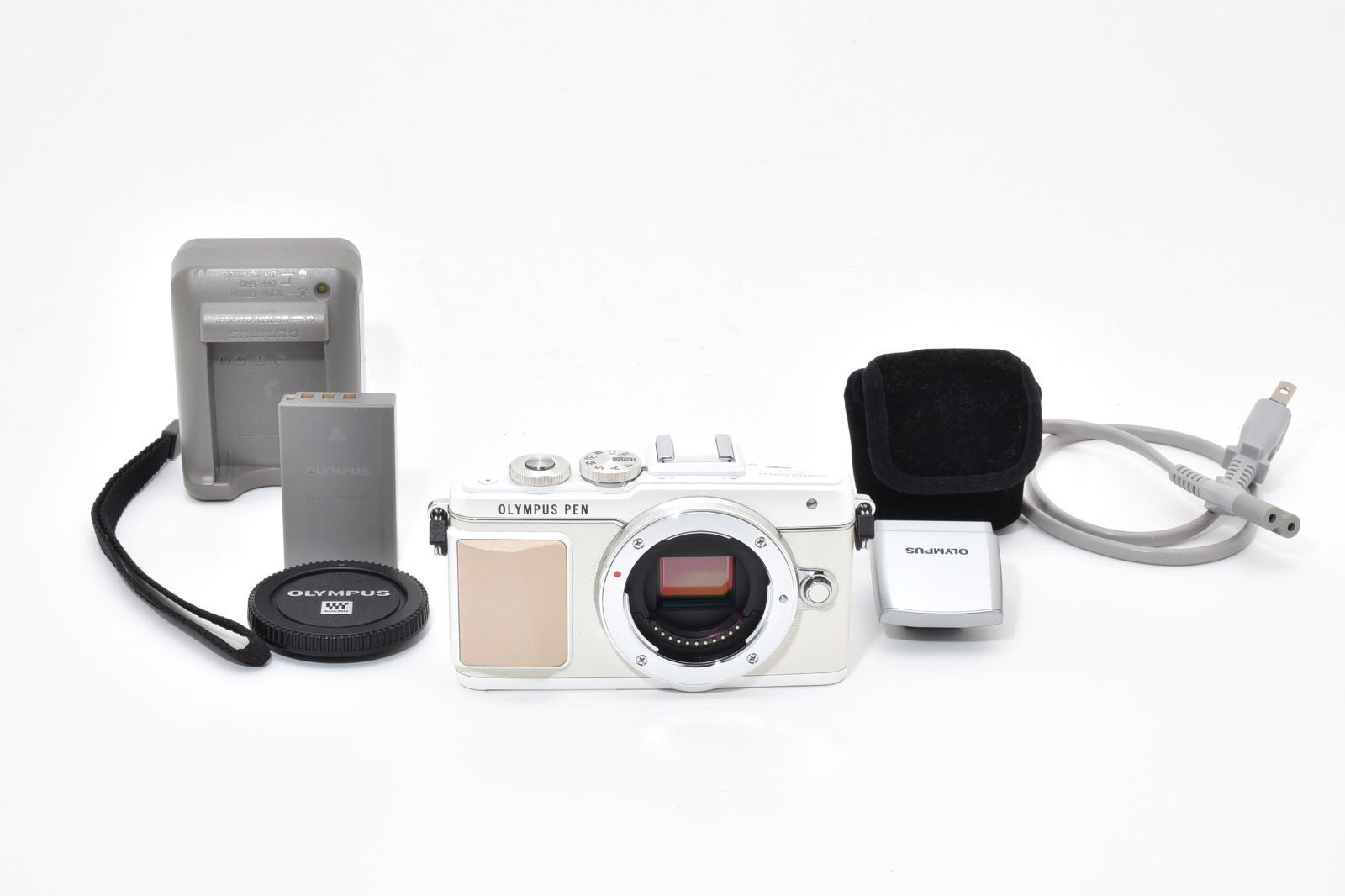 オリンパス OLYMPUS PEN Lite E-PL7 ホワイト デジタル ミラーレス一眼