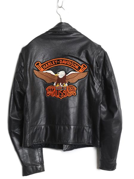 お得なクーポン配布中!】 80s USA製 ☆ ハーレーダビッドソン 本革