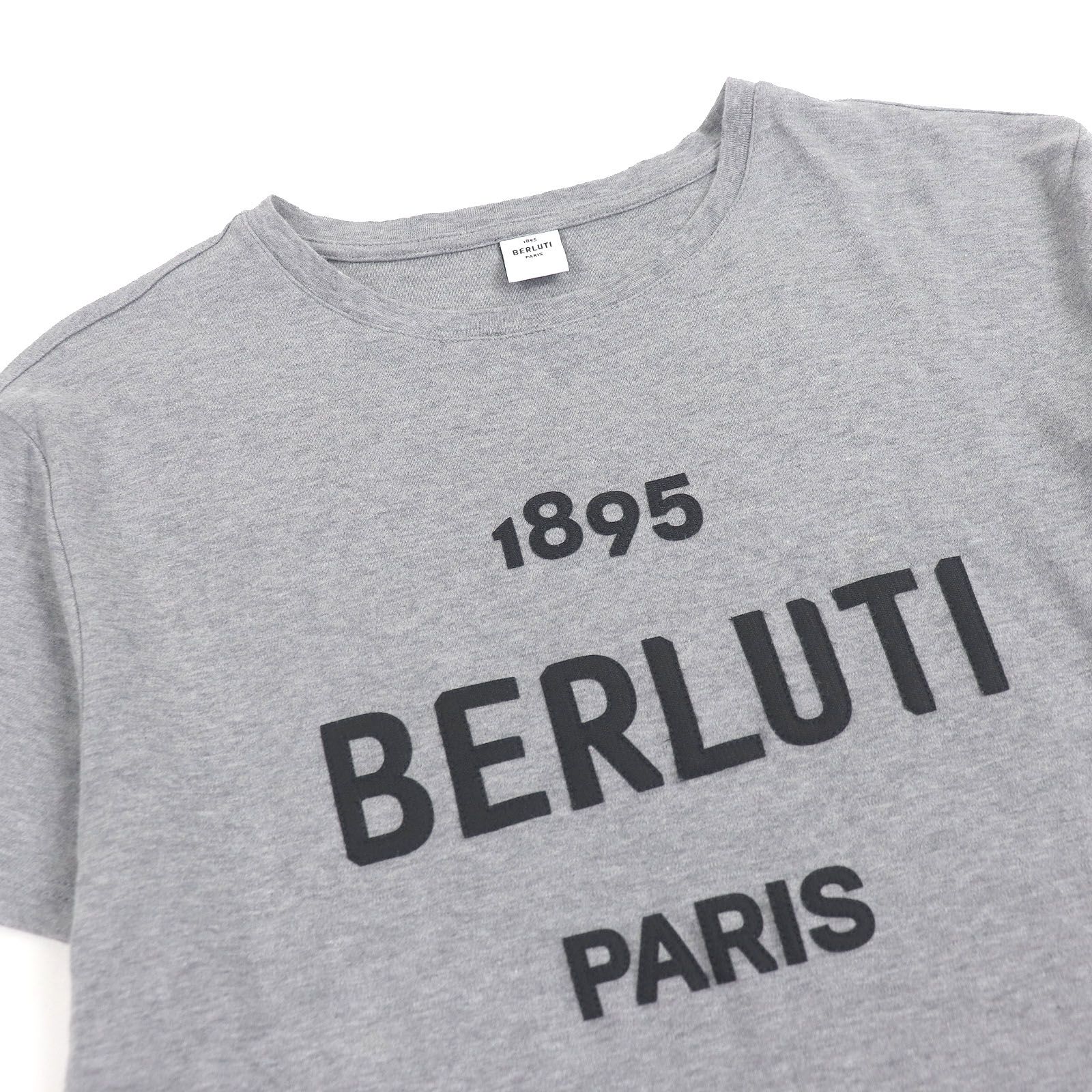 超美品 BERLUTI ベルルッティ ロゴマーク Tシャツ ホワイト 極美