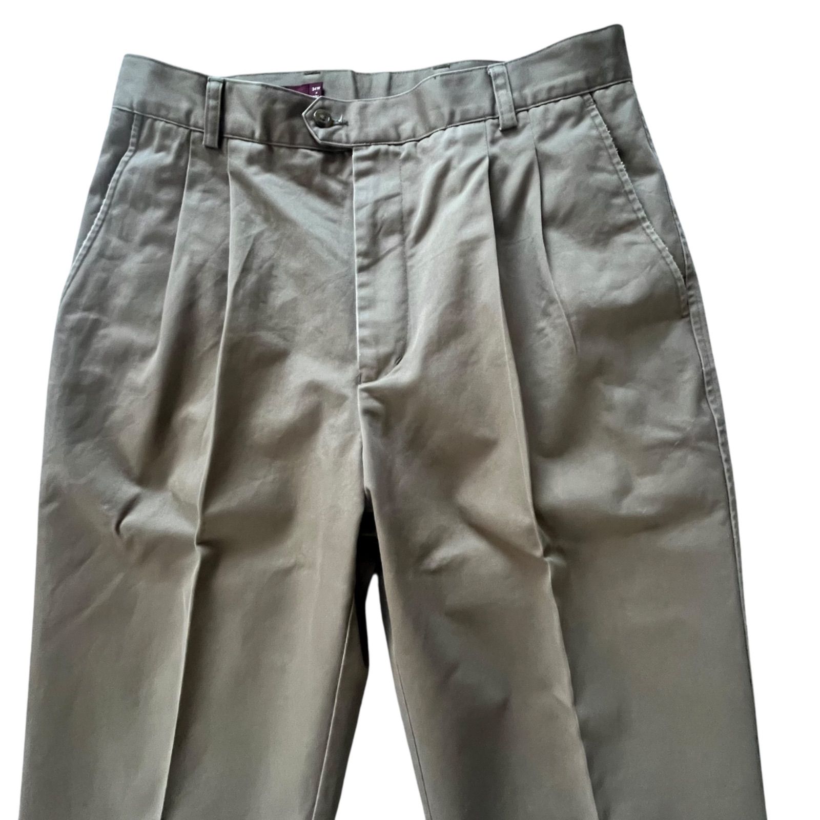 NORDSTROM ノードストーム 2タック ヴィンテージ コットンパンツ US