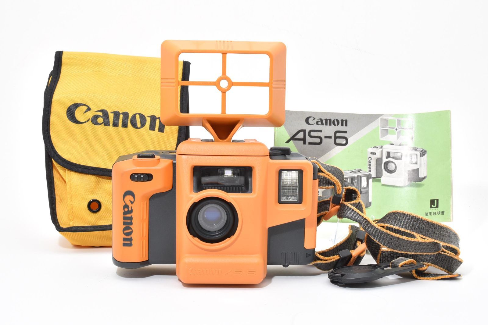 □ 特上美品 □ キャノン Canon AS-6 イエロー 水中撮影 コンパクト
