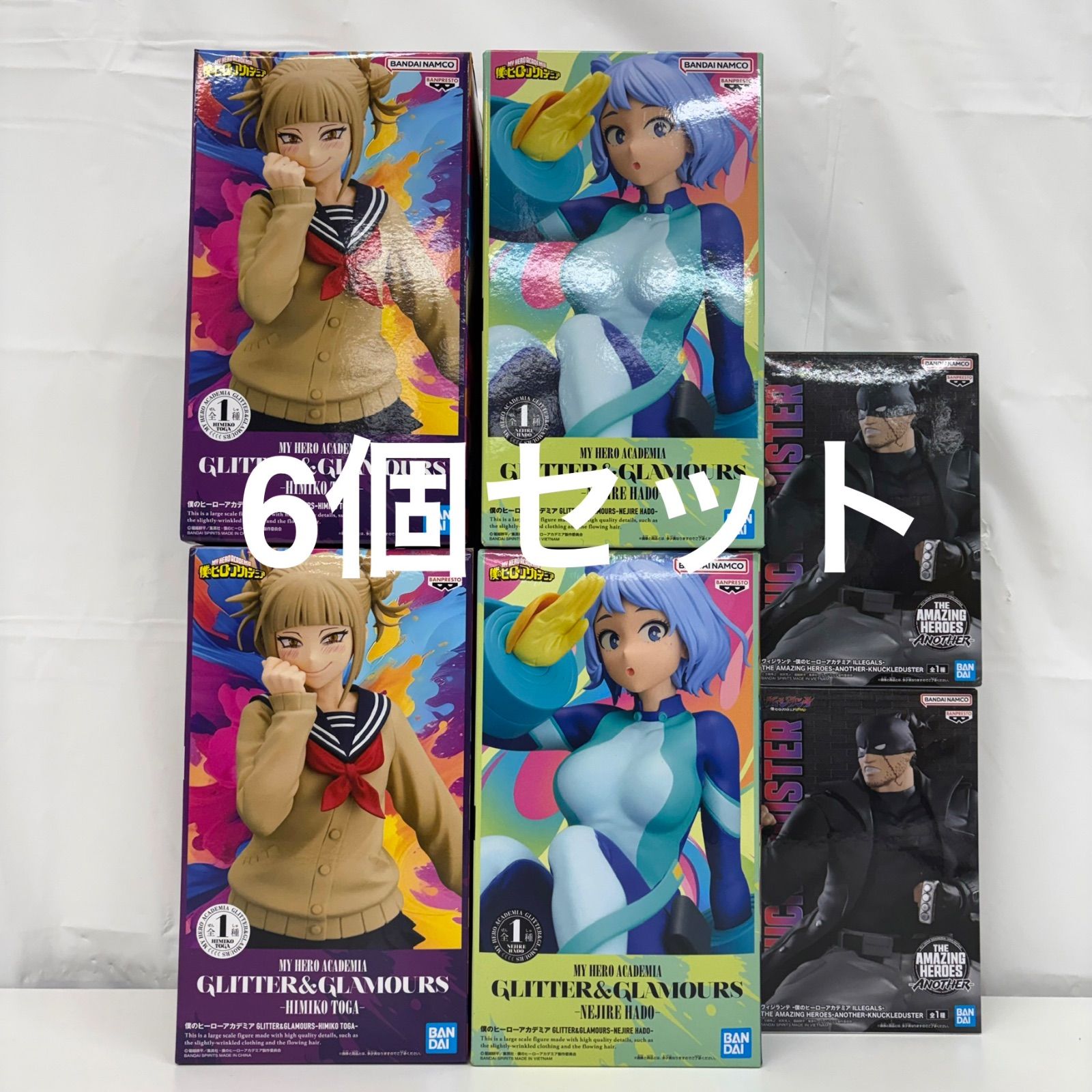 未開封 僕のヒーローアカデミア フィギュア 6個セットLF1379 f101