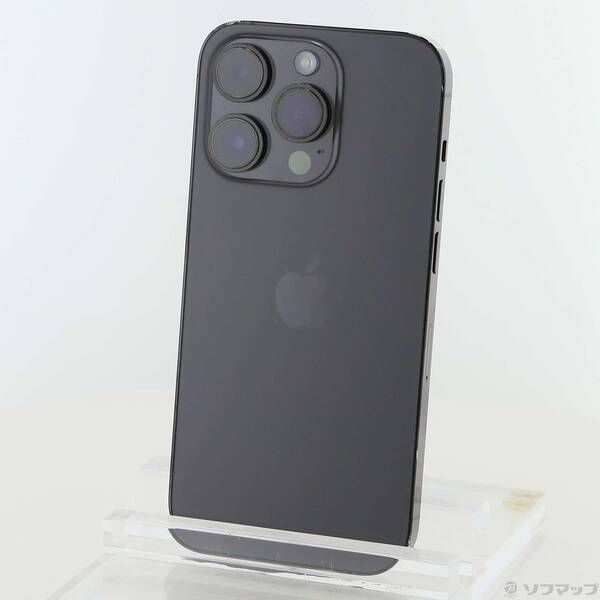 中古品〕 iPhone14 Pro 256GB スペースブラック MQ0Q3J／A SIMフリー