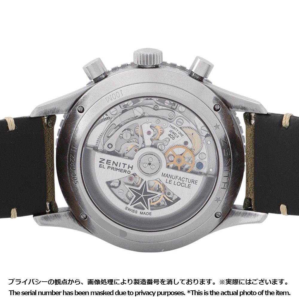 ゼニス パイロット クロノメトロ TIPO CPー2フライバック 11.2240.405