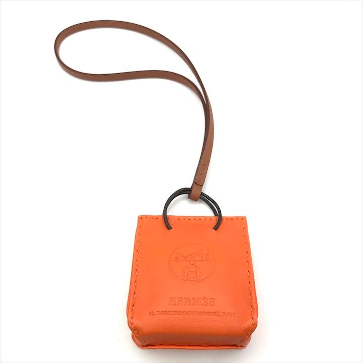 未使用保管品 HERMES エルメス サックオランジュ ショッパー型 バッグ