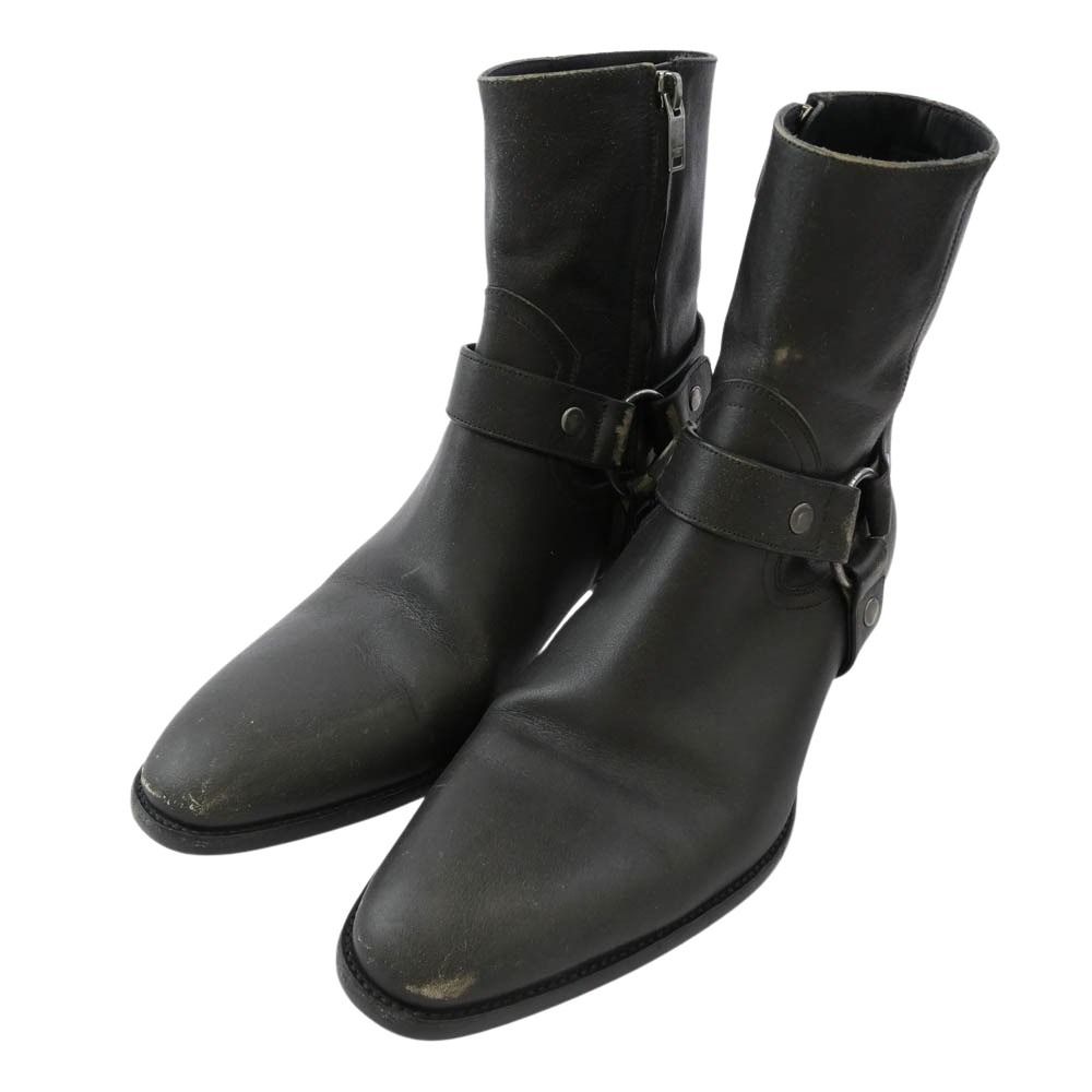 SAINT LAURENT サンローラン 549521 WYATT HARNESS BOOTS ワイアット