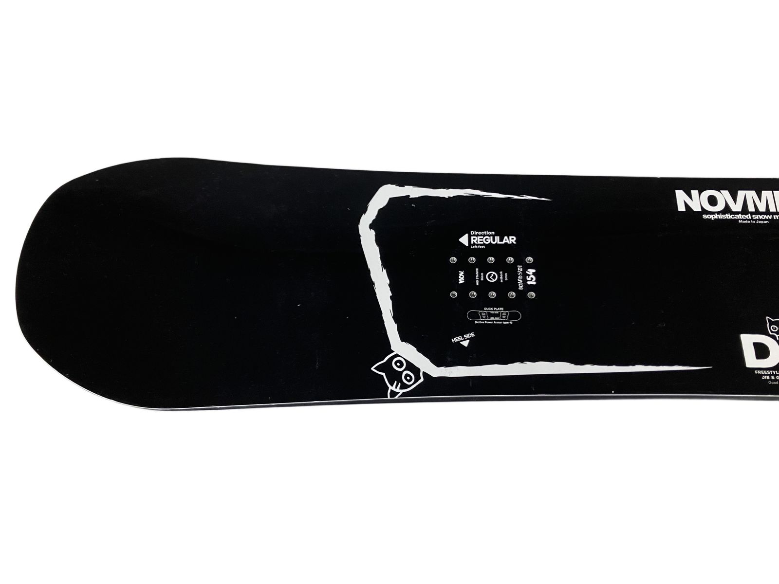 NOVEMBER D4 154cm スノーボード 2020-21 サロモン ホログラム