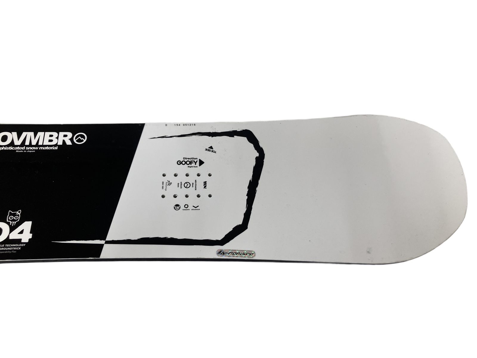 NOVEMBER D4 154cm スノーボード 2020-21 サロモン ホログラム