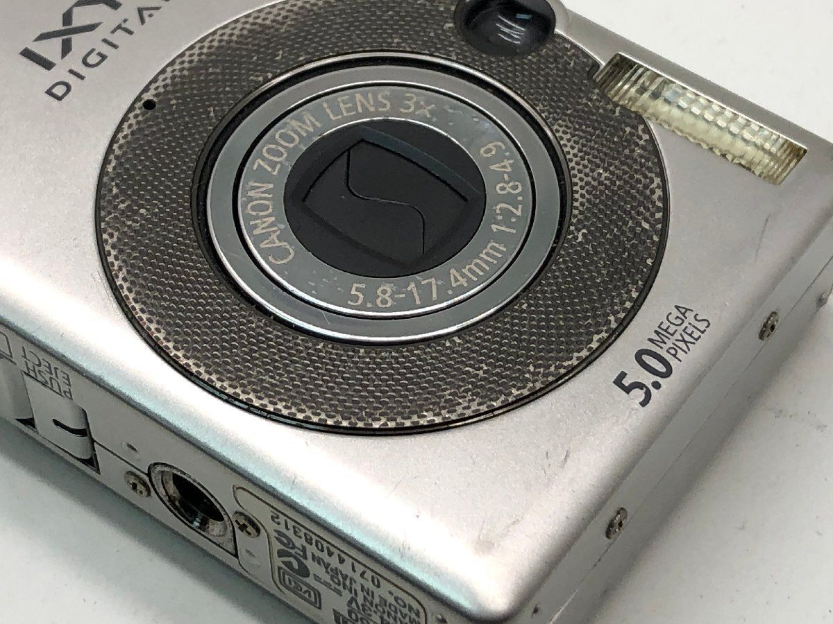 MR-01891 Canon IXY DIGITAL 55 コンパクト デジタルカメラ ジャンク