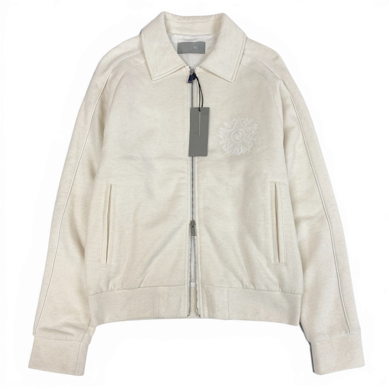 20a14 【タグ付】 Dior ディオール ダブルジップ コットンジャケット