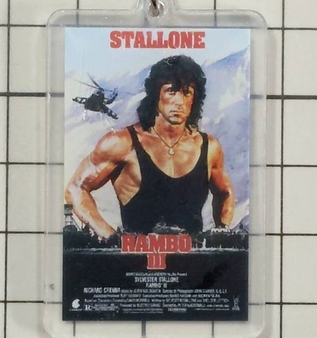 アクリル製 キーホルダー ランボー3:怒りのアフガン （シルベスター