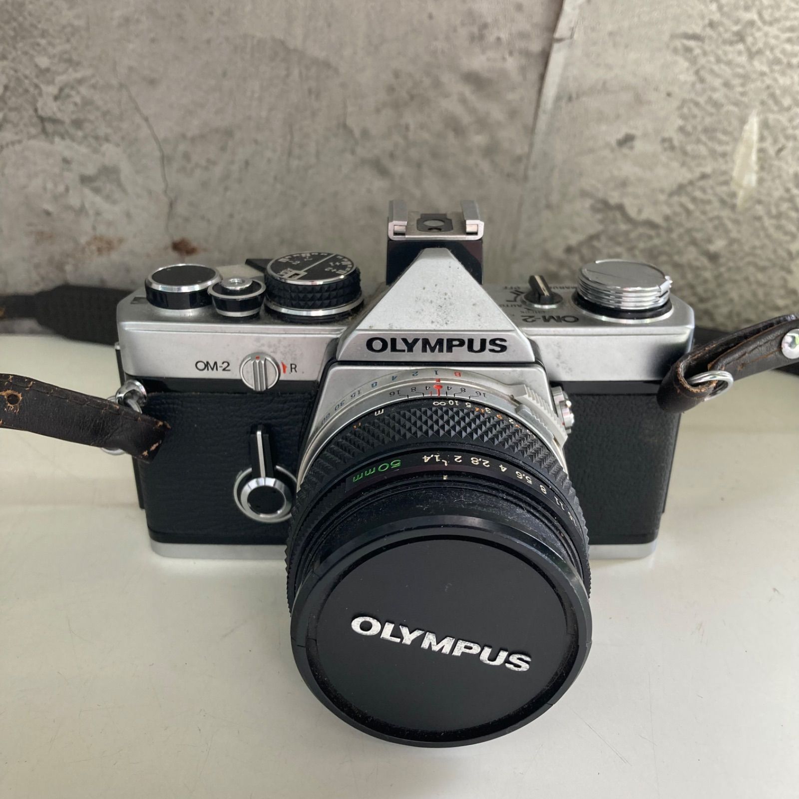 OLYMPUS オリンパス フィルムカメラ OM-2 動作未確認 - メルカリ