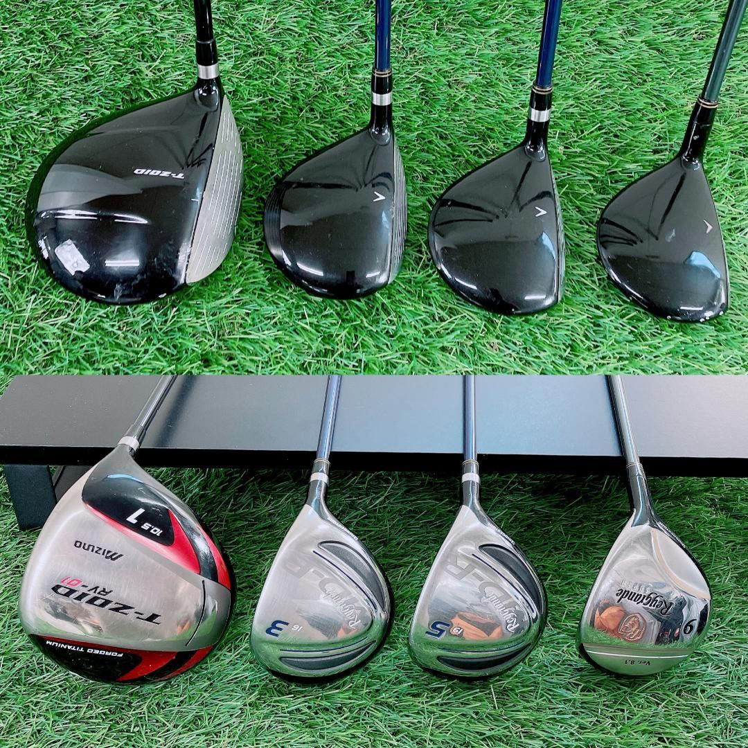 ミズノ T-ZOID RV-01 ゴルフクラブ セット 11本 N2144 - メルカリ