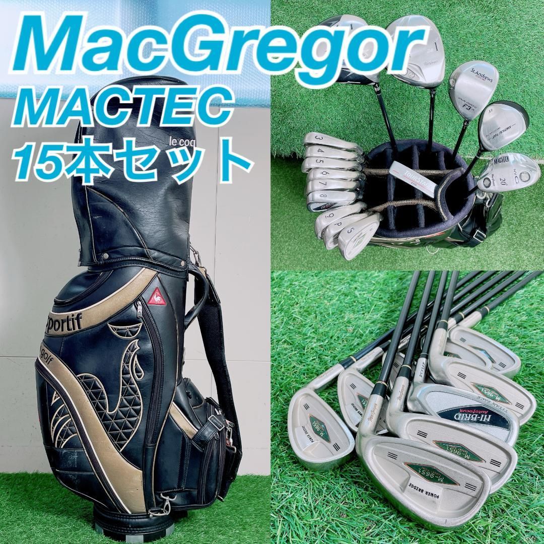マグレガー MACTEC メンズ ゴルフクラブ セット 15本 N2140 - メルカリ
