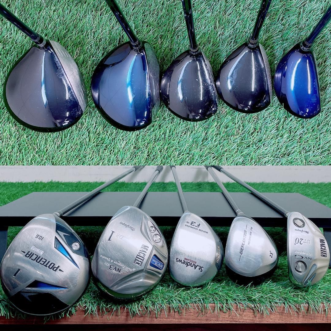 マグレガー MACTEC メンズ ゴルフクラブ セット 15本 N2140 - メルカリ