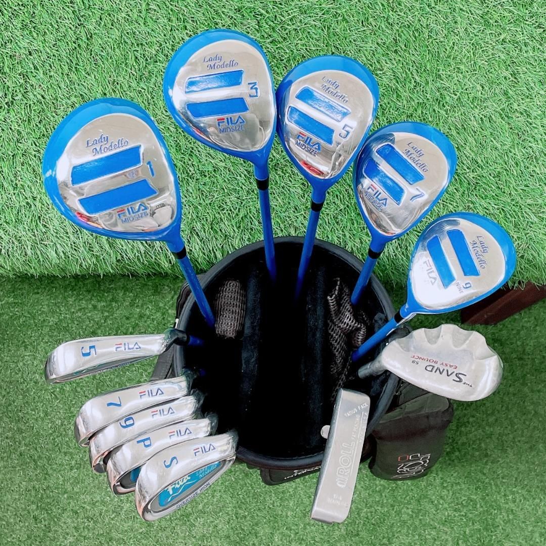FILA Lady レディース ゴルフクラブ セット 12本　N2137 FILA Lady レディース ゴルフクラブ セット 12本 N2137 - メルカリ