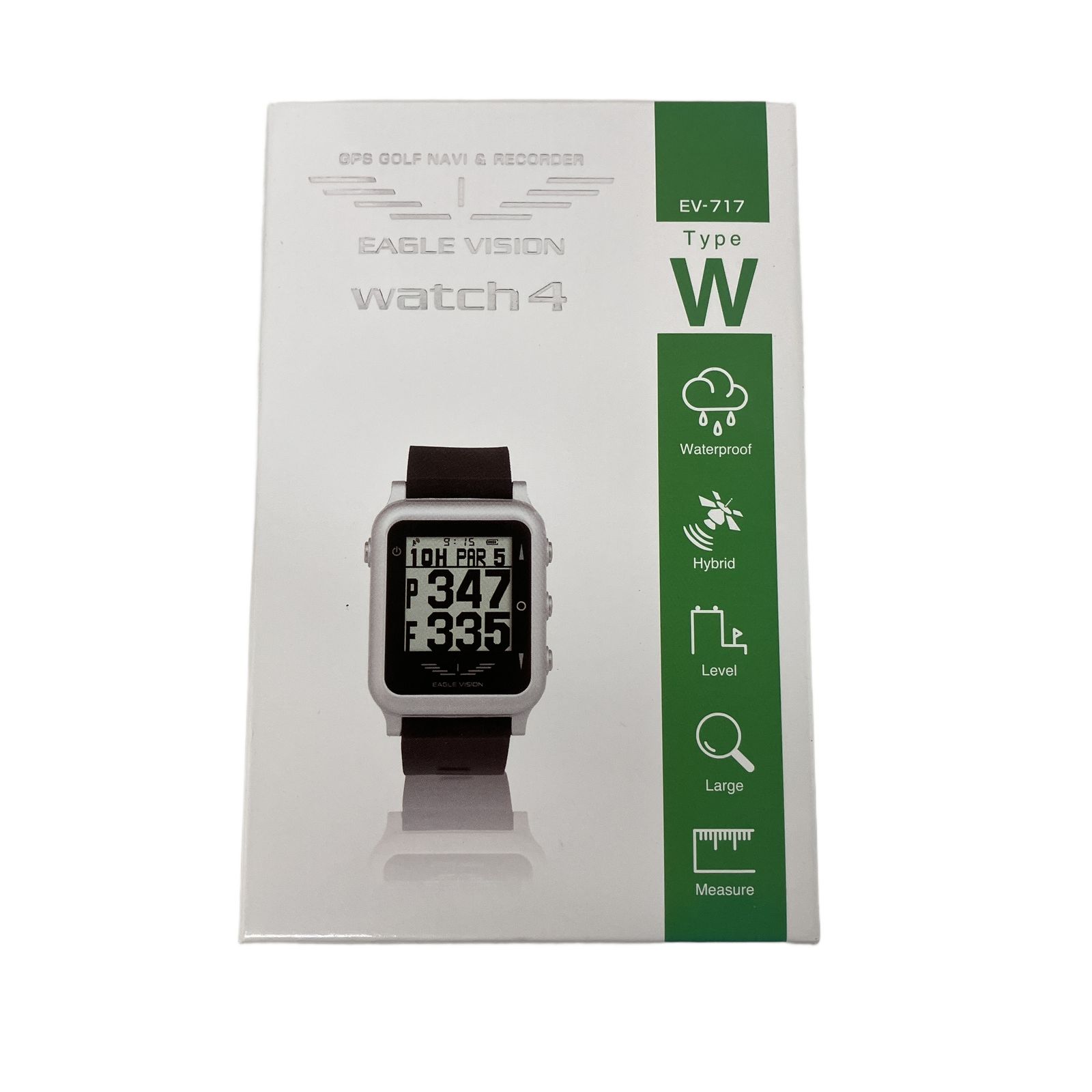 EAGLE VISION watch4 EV-717 GPS ゴルフナビ 腕時計型 イーグル