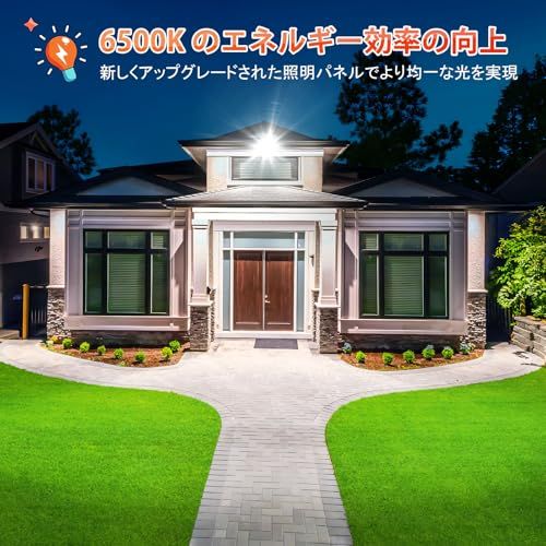 MEIKEE 200 W 超薄型 セット LED投光器 作業灯 超高輝度 昼光色 6500 K 20000 LM 省エネ 豪雨対応 IP 66防水 2000 w相当 5万時間点灯 13年間耐久度 120°広角 看板灯 駐車場 ガレージ 体育館用 倉庫 m