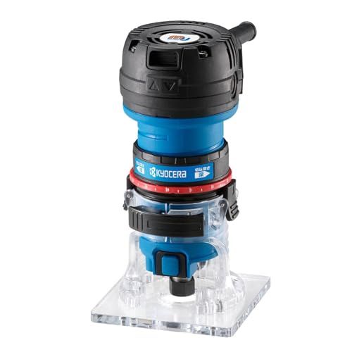 京セラ(Kyocera) 旧リョービ トリマ MTR-42 軸径6mm 628618A 側面コード 【軽量(1.1?)&簡単切込深さ調整で初心者でも使える】★m