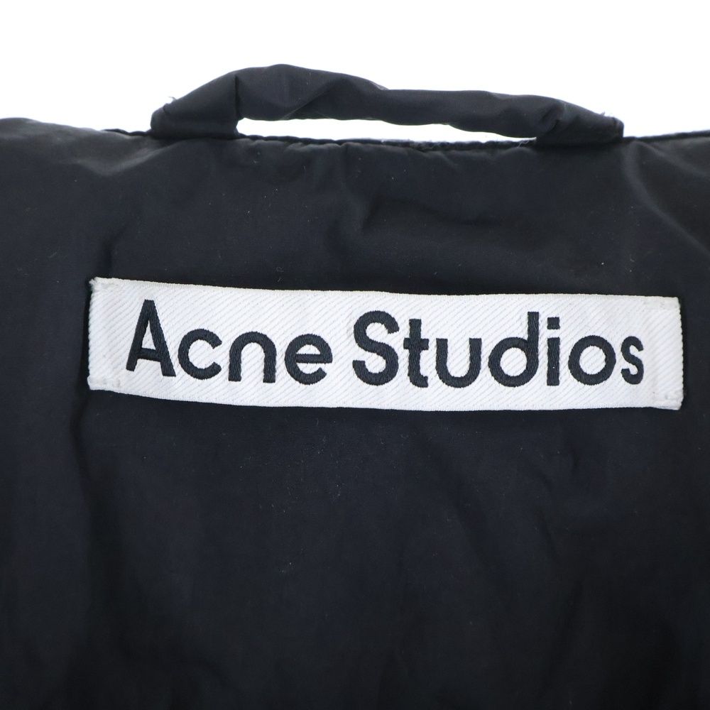 Acne Studios (アクネ ストゥディオズ) Nylon Down Vest ロゴ刺繍