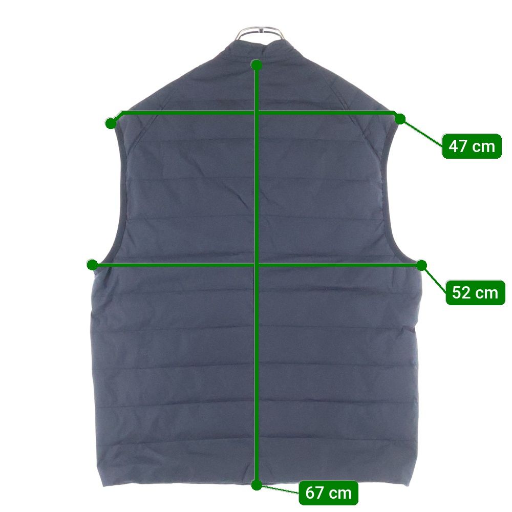 美品 AP STUDIO エーピーストゥディオ Down Vest ダウンベスト Acne Studios (アクネ ストゥディオズ) Nylon Down Vest ロゴ刺繍
