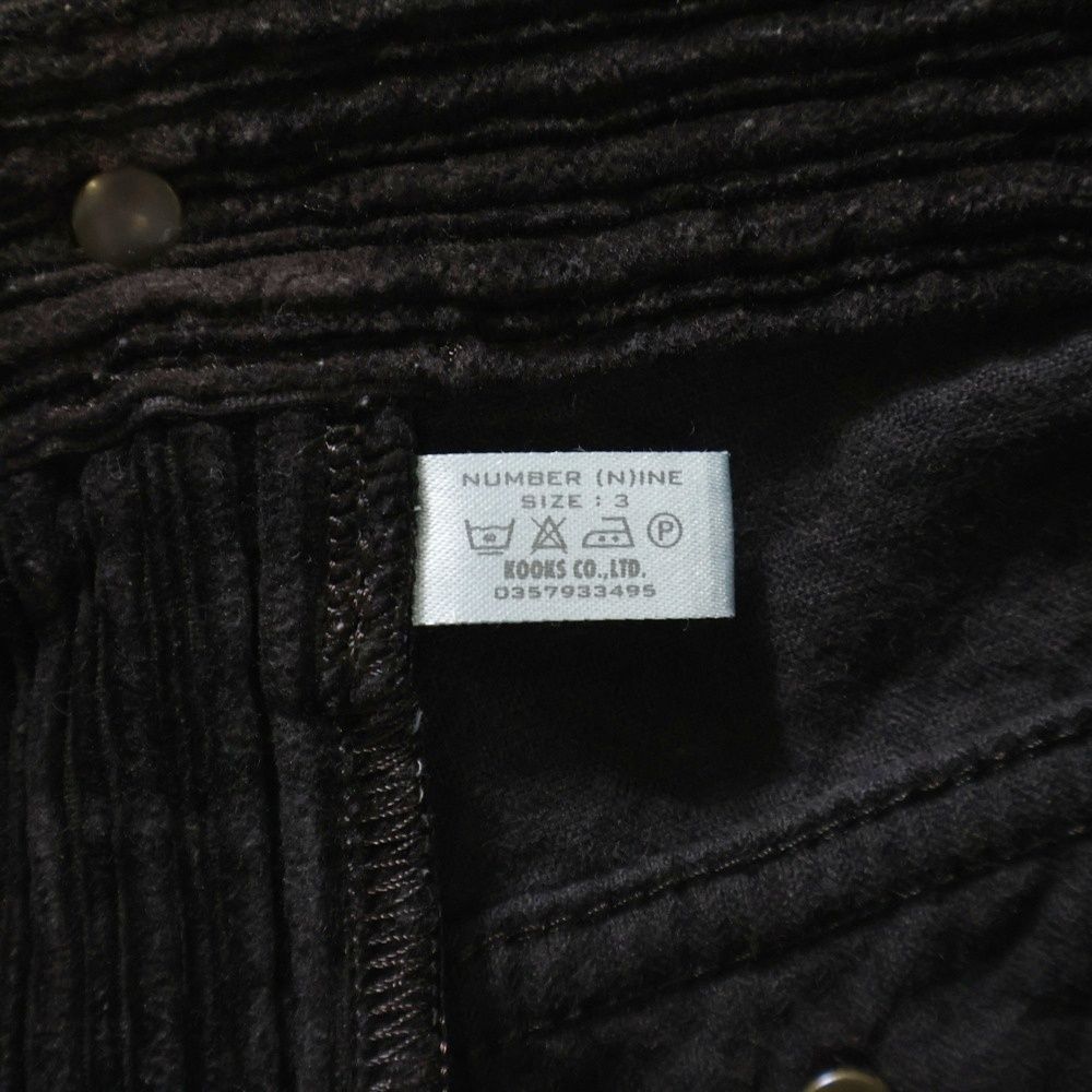 NUMBER (N)INE (ナンバーナイン) Corduroy Pants コーデュロイパンツ