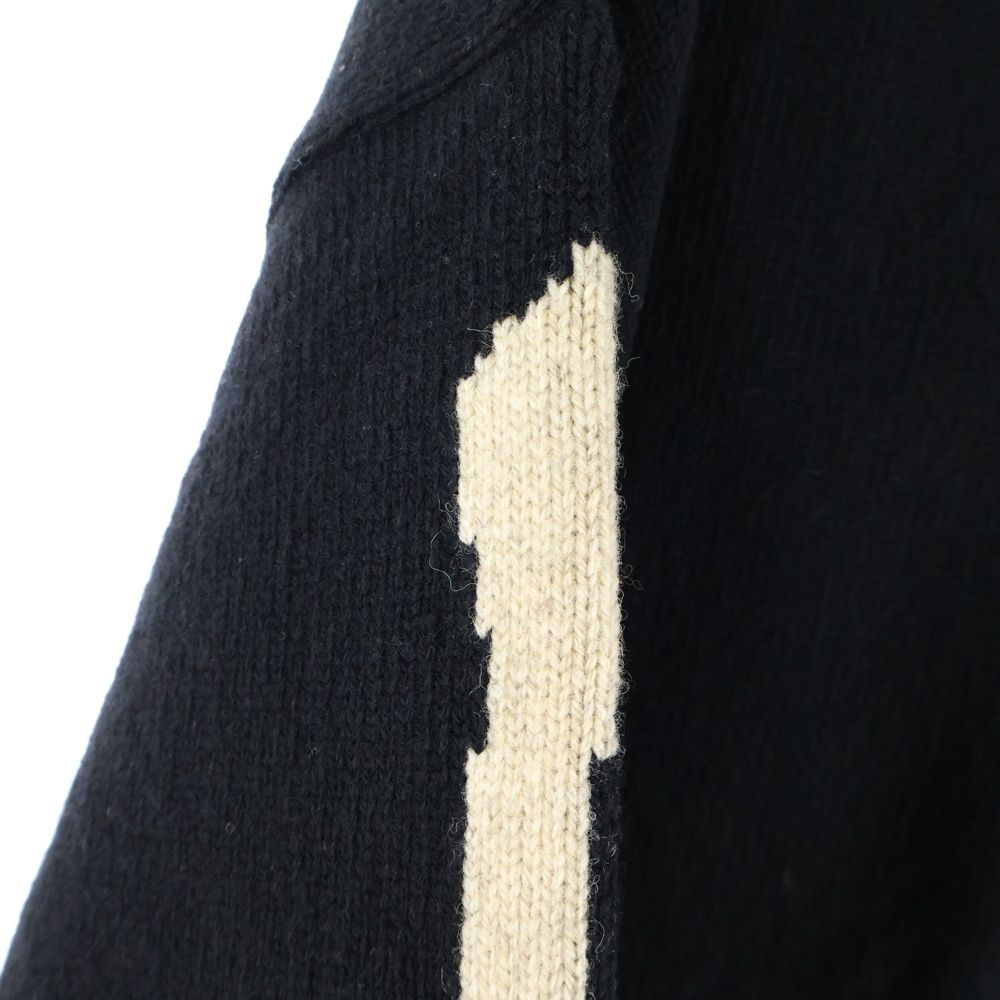 KAPITAL (キャピタル) 5G WOOL BONE SWEATER ウール クルーネック