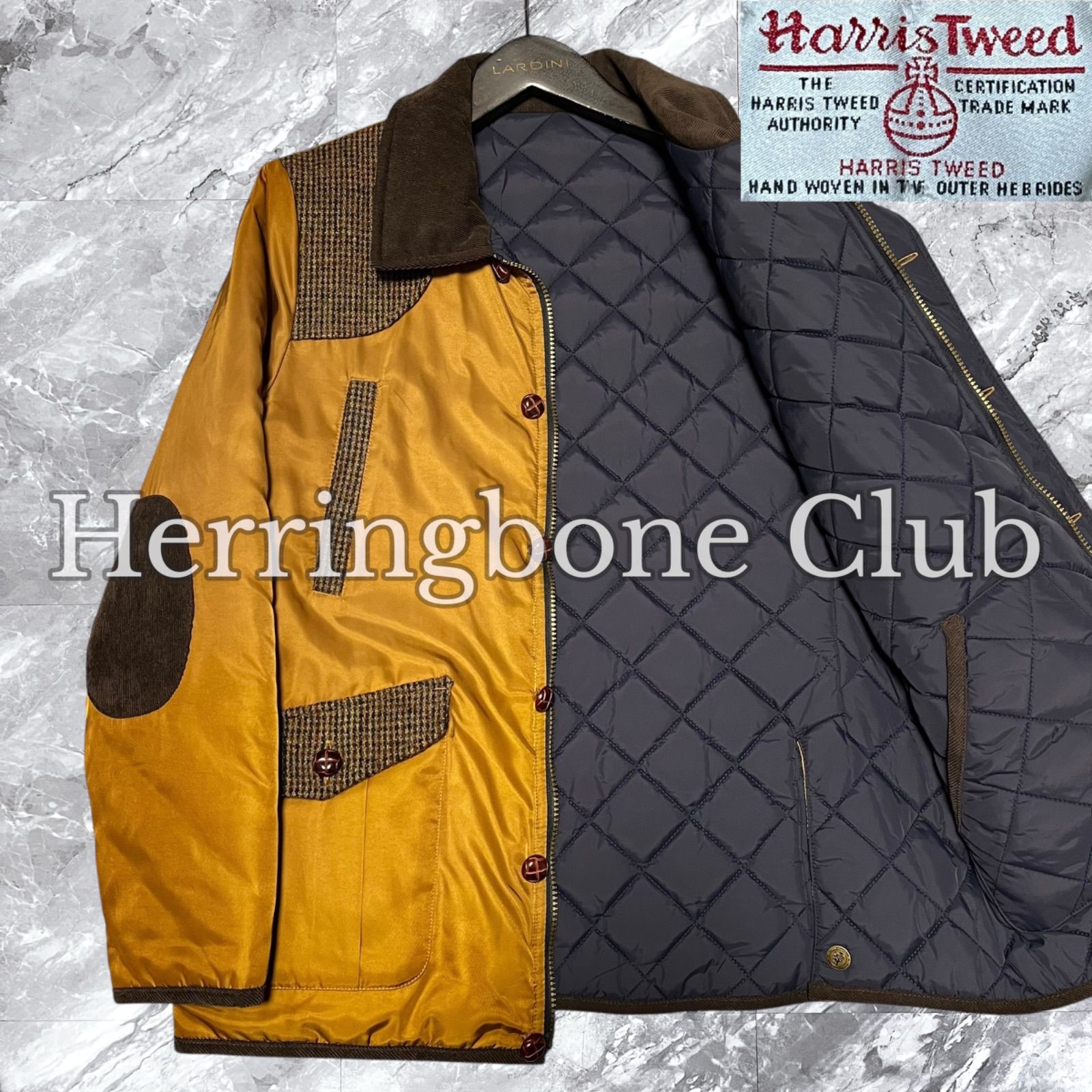Herringbone Club ヘリンボーンクラブ Harris Tweed ハリスツイード 3M 