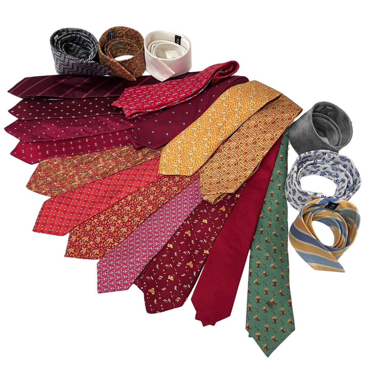 ネクタイ おまとめ 21点 ブランド 10点 その他 11点 ルイヴィトン