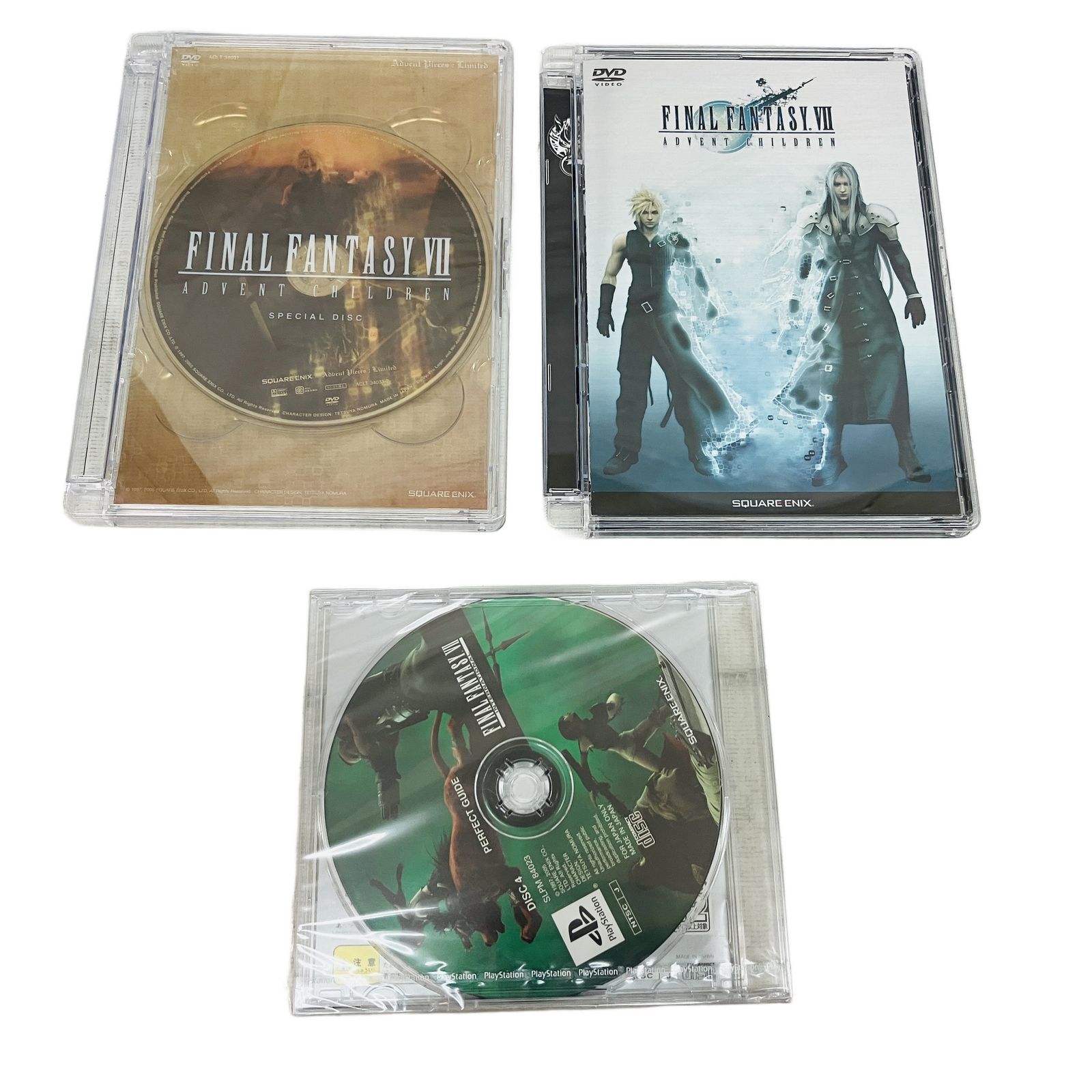 未開封多数】FINAL FANTASY VII AC アドベントチルドレン ピーシーズ