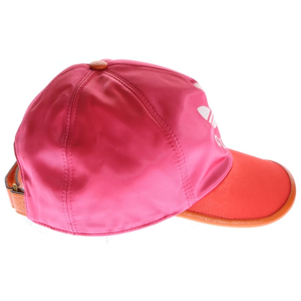 GUCCI (グッチ) ×adidas アディダスコラボ ロゴ刺繍 サテンベース