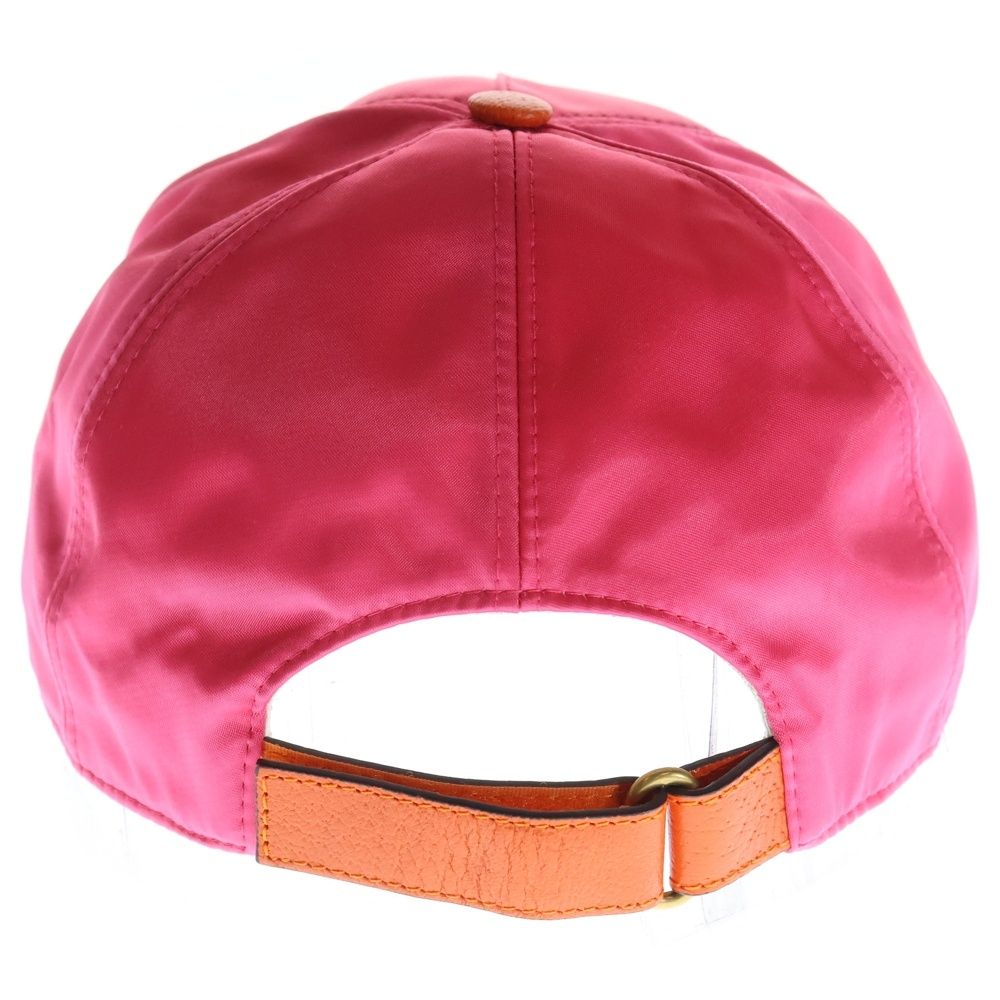 新品未使用 adidas x GUCCI コラボ キャップ M ピンクサテン GUCCI (グッチ) ×adidas アディダスコラボ ロゴ刺繍 サテンベース