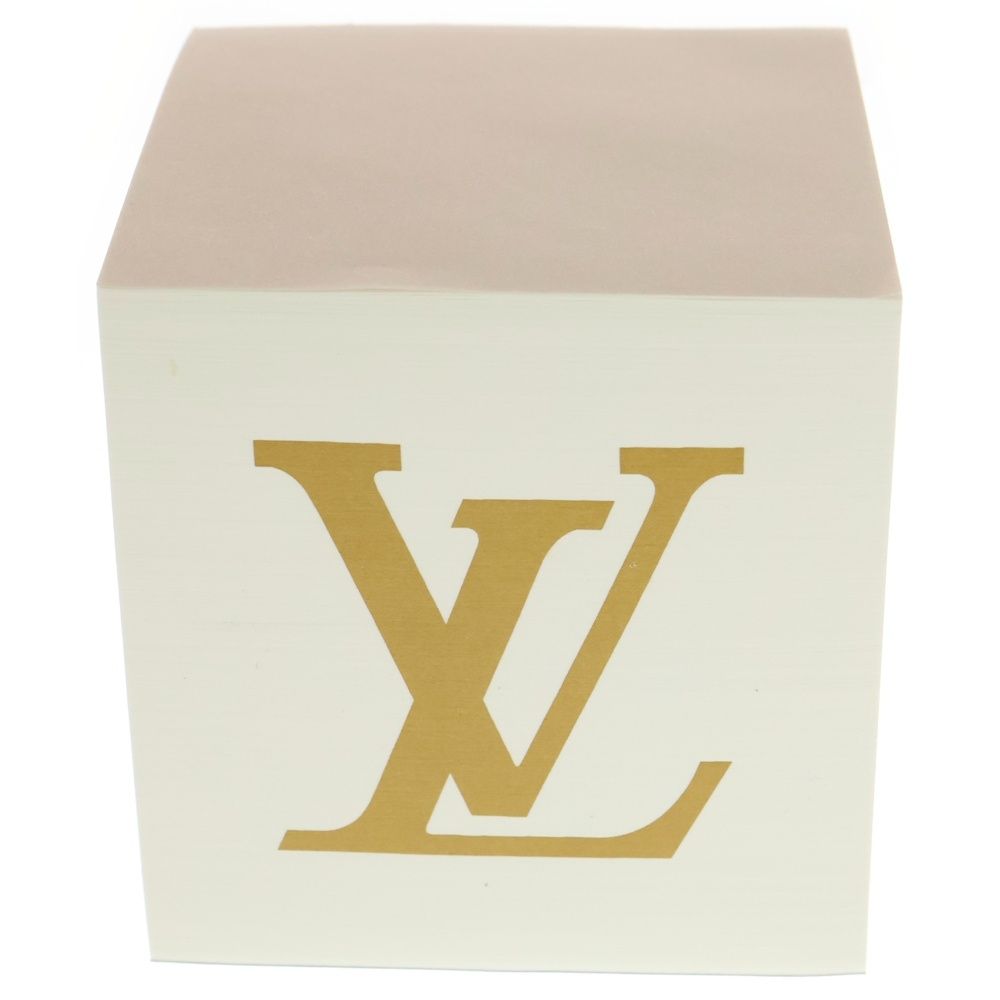 LOUIS VUITTON (ルイヴィトン) モノグラム キューブ型 ボックス メモ帳