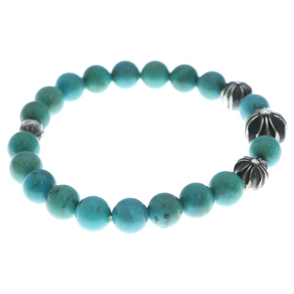クロムハーツ　ターコイズブルー ビーズブレスレット 楽天市場】クロムハーツ 【CHROMEHEARTS】【BEAD13】ターコイズ