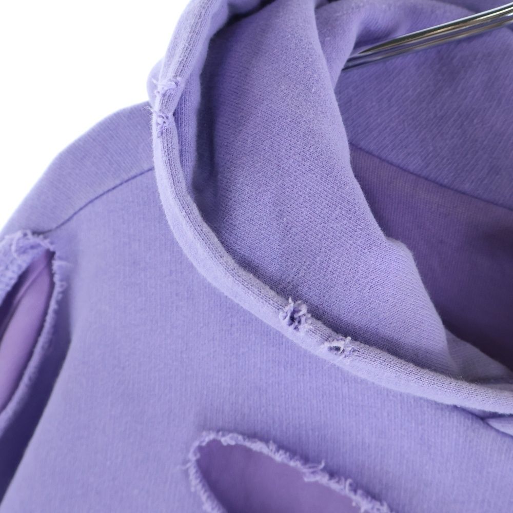 BALENCIAGA (バレンシアガ) 21SS Caps Destroyed Hoodie デストロイ