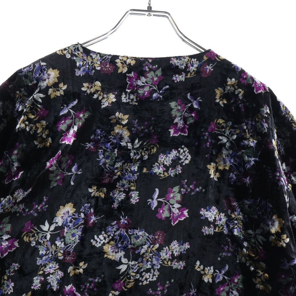 SUPREME (シュプリーム) 19AW Floral Velour Baseball Jersey