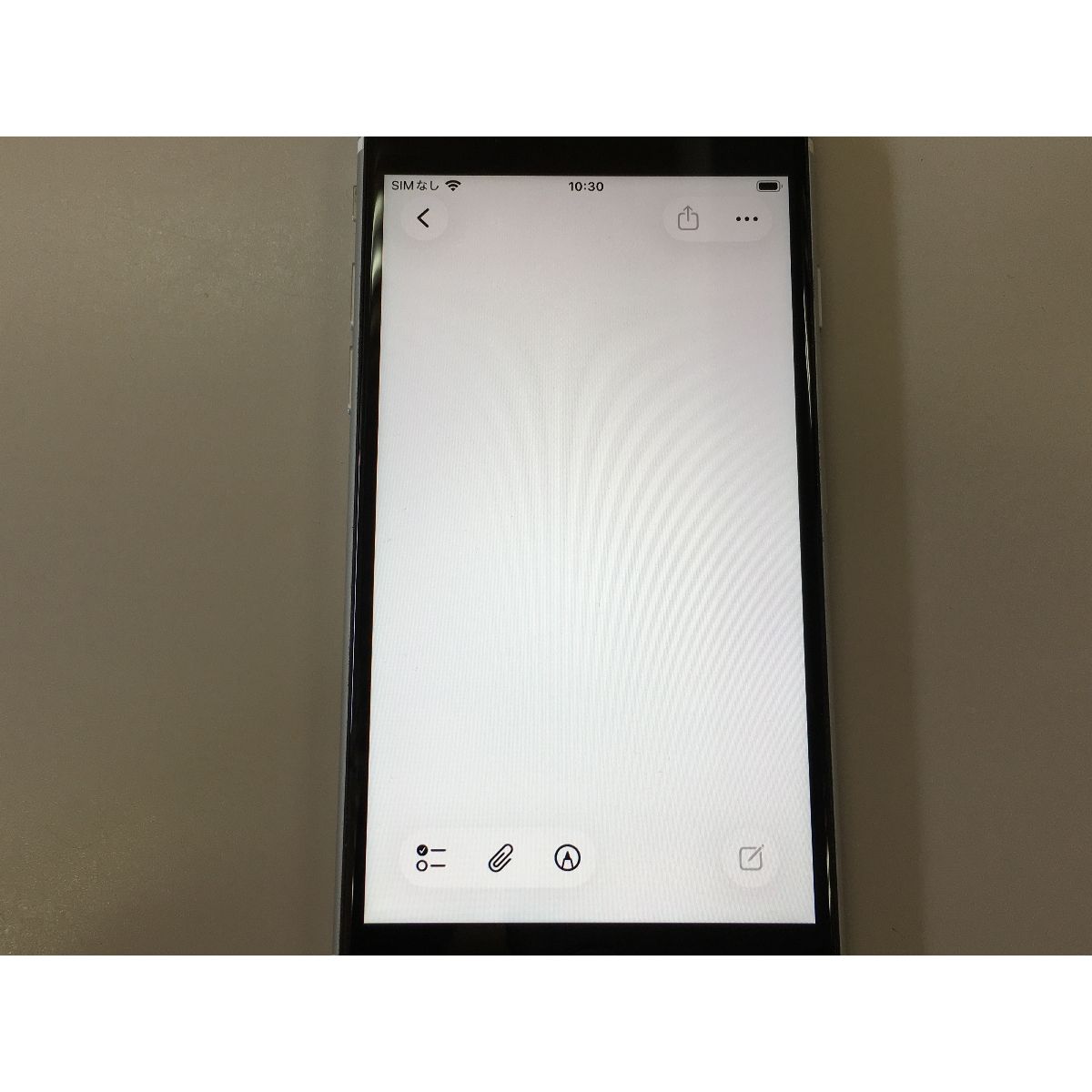 Apple MXD12J/A iPhone SE 128GB ホワイト IMEI 〇 docomo