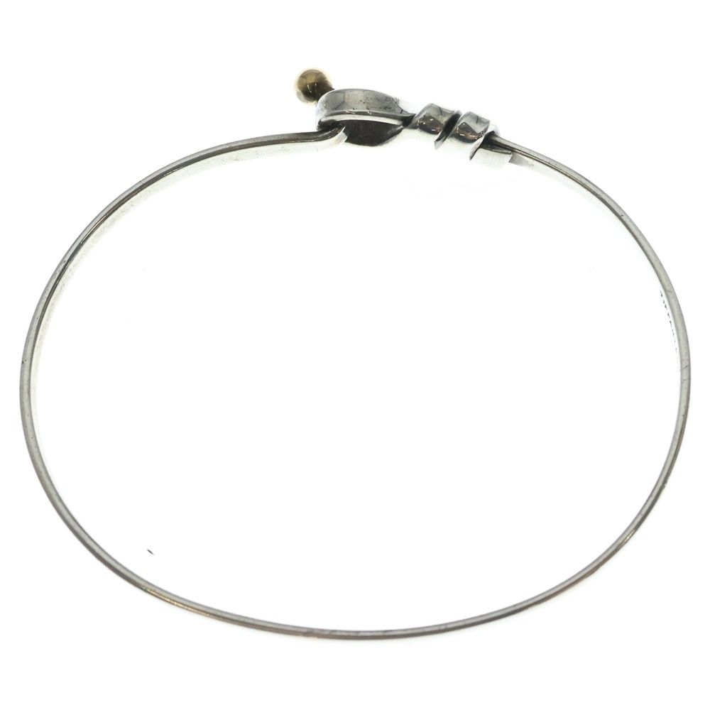 TIFFANY & Co. (ティファニー) フック&アイ バングル 925/750 シルバー